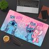 1Pc Lilo Stitch Adventure Gaming Mouse Pad Keyboard Desk Mat Non-slip Rubber Lock Edge Waterproof Computer Mousepad for Office Home Decor Y1715