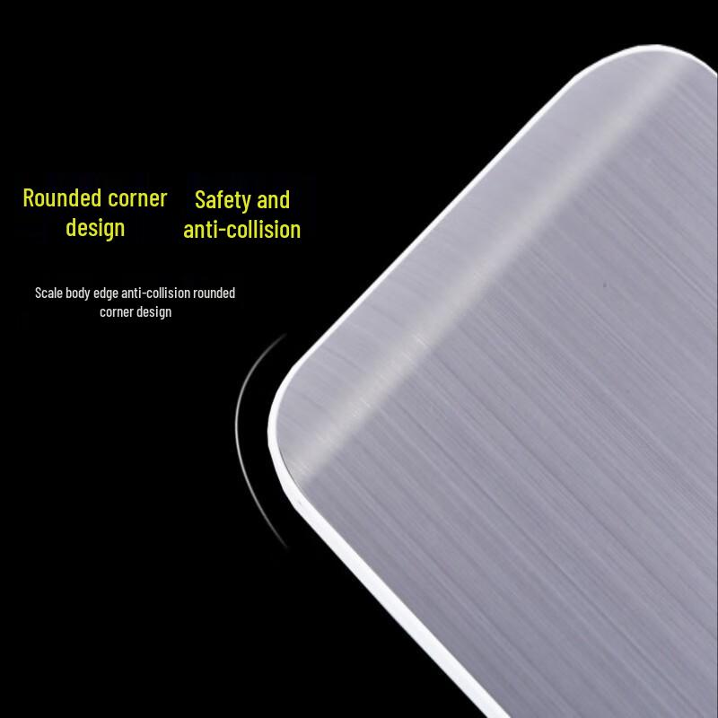 HKY P20 Stainless Steel USB Rechargeable Digital Kitchen Scale 5kg/1g (CN version)