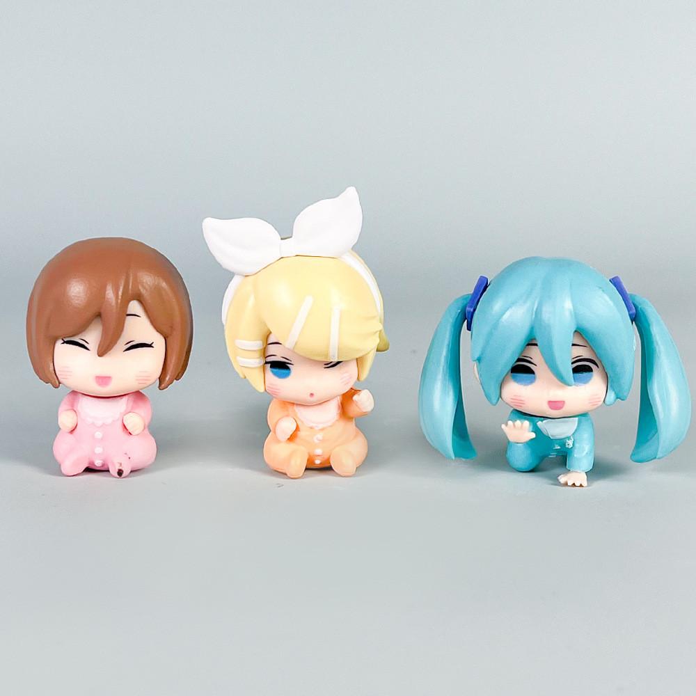 Hatsune Miku Pvc Action Figures Model Toys Cartoon Desktop Gifts Decoration