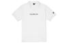 Men's FILA Polo Shirts Men's White Polo Collar Moderate Straight Fit