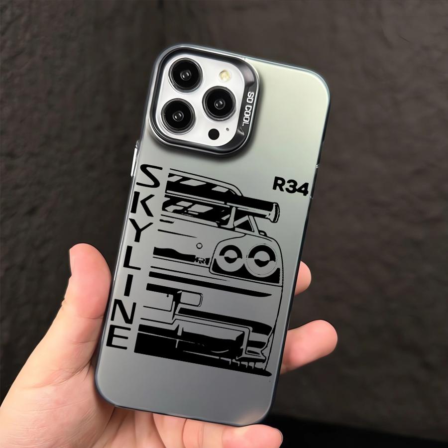 JDM Traumauto Cool Cover Handyhülle für iPhone 16 Pro 15 Pro Max 14 13 12 11 XS 14 Pro Max 16 Plus 14Pro 12Pro Softshell