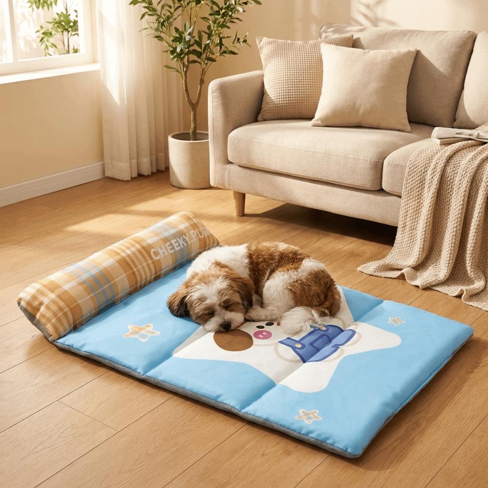 Anti-Slip Pet Sleeping Pad Breathable Dog Bed Pad Pet Ice Mat Pet Rest Cushion Kennel