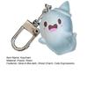 Glow-in-the-dark Ghost Keychain Luminous Design Multiple Expressions Halloween Bag Hanging Ornament
