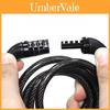 Bicycle Lock With Password Steel Wire For Mountain Bike Security And Theft Prevention