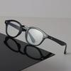 Minimalistischer Luxus Transparente Brille Cooles Rundes Gestell Brille Damen Herren Cooles Klares Glas Gestell Brille Oculos