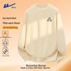 Warrior Herren Fleecegefüttertes Rundhals-Pullover-Sweatshirt