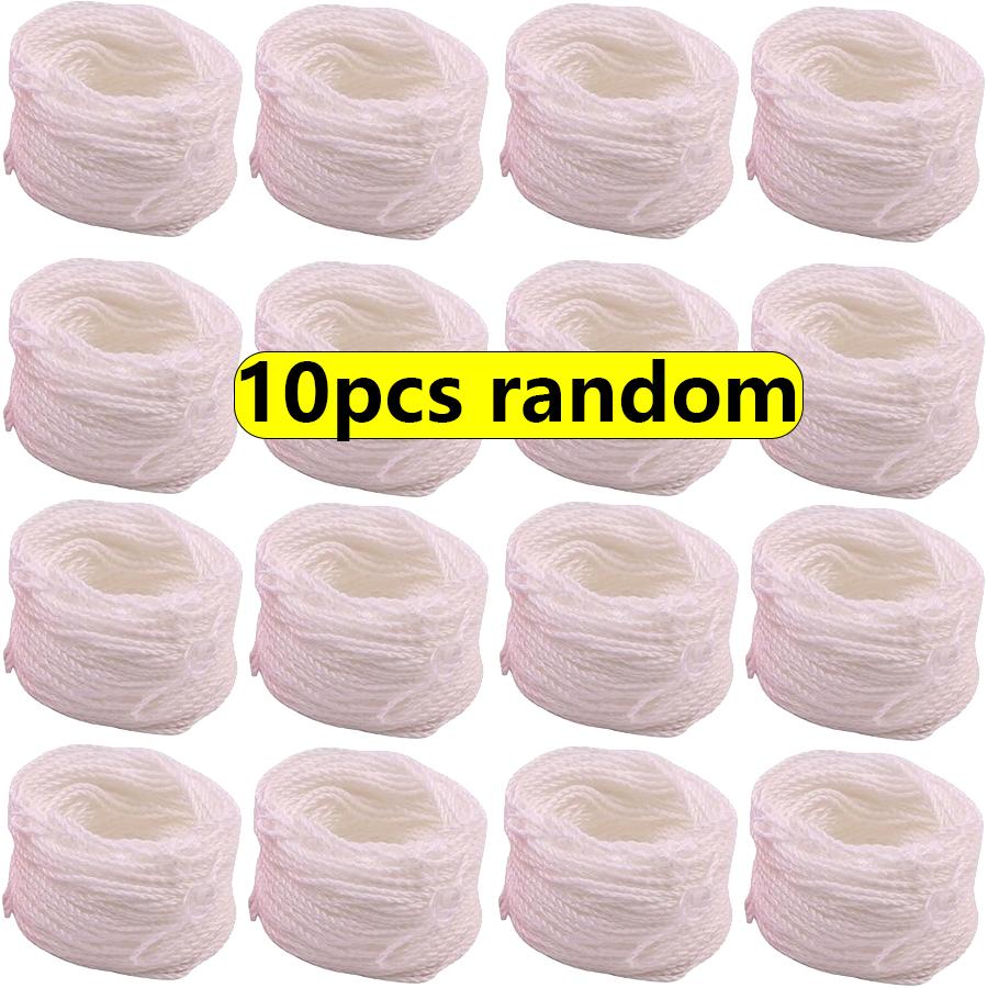 10pcs YoYo Strings Replacement Cotton-Polyester Blend Ropes Assorted Colors High-Quality YoYo Ball Accessories for JXB