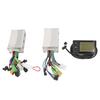 24V 36V 48V 500W 25A Electric Bicycle Controller Kit Dual Drive Speed Control with Clear LCD Screen