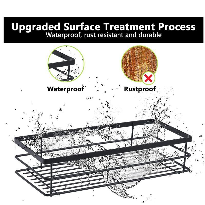 Bathroom basket on the fourth floor behind the door, surface treatment process, waterproof and rust proof