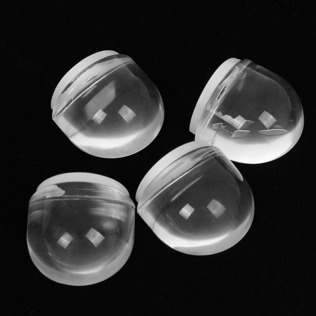 Transparent Self Adhesive Door Stopper Silica Gel Door Handle Buffer Wall Protection Doorknob Bumper Furniture Protective 1pc