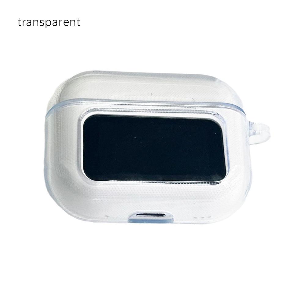 Transparent Silicone Cover For A9PRO Headphones Protective Case Anti-fall Shockproof Dustproof Wireless Bluetooth Earphones Case
