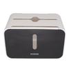 Toilet Paper Roll Box Cover Waterproof Punch Free Prevent Corrosion Wall Mounted Bathroom Tissue Holder Black