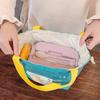 Retro Cute Large Capacity Canvas Drawstring Lunch Bags Creativity Handheld Bento Bag  Handbag Portable Storage Bags Gifts