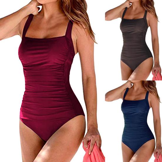 

Мода Сексуальный сплошной цвет Цельные женщины Купальник Монокини Летний пляж Купальники Лето Сексуальная мода Woemn Beach Wear