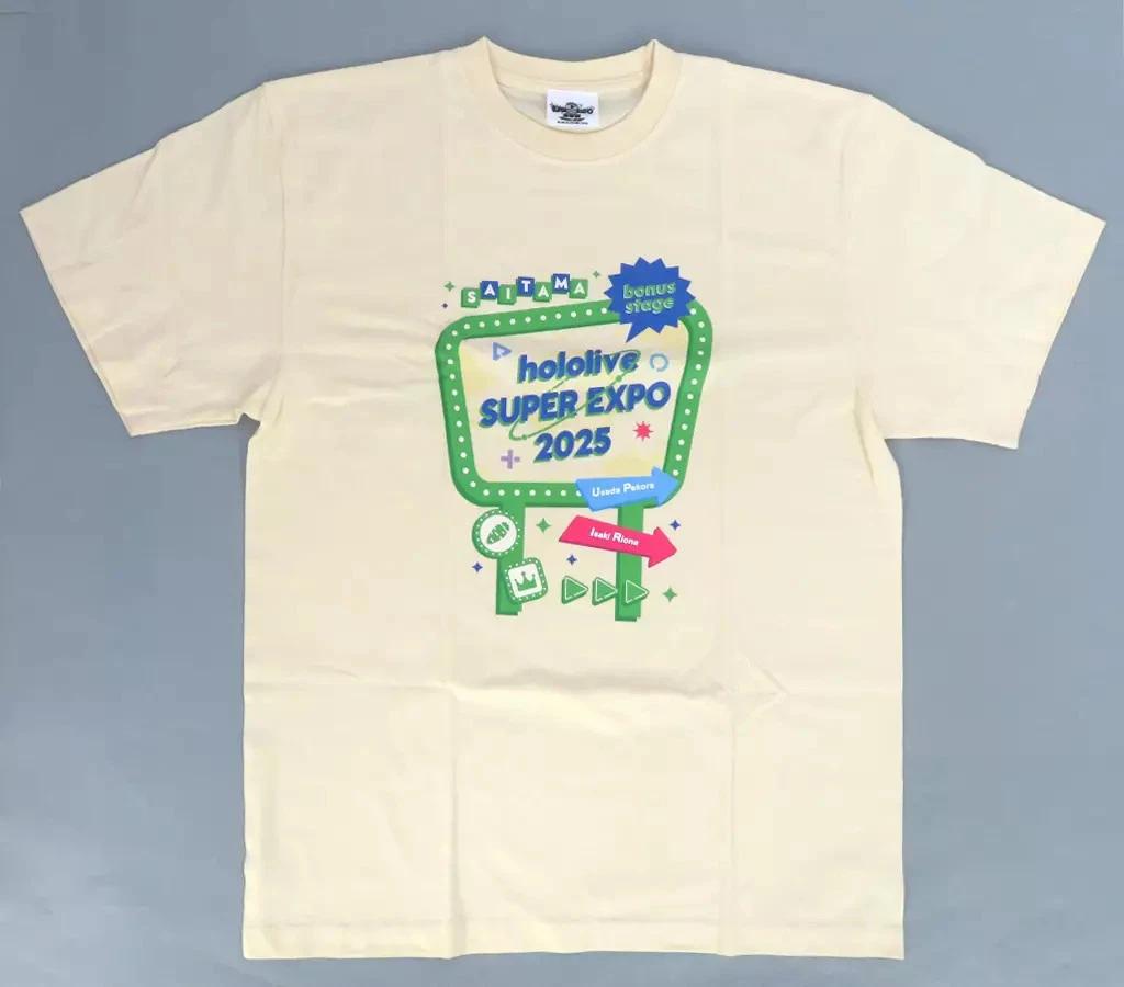 Logo T-shirt Cream XL hololive SUPER EXPO 2025 After Party Saitama Limited(2025) 2XL