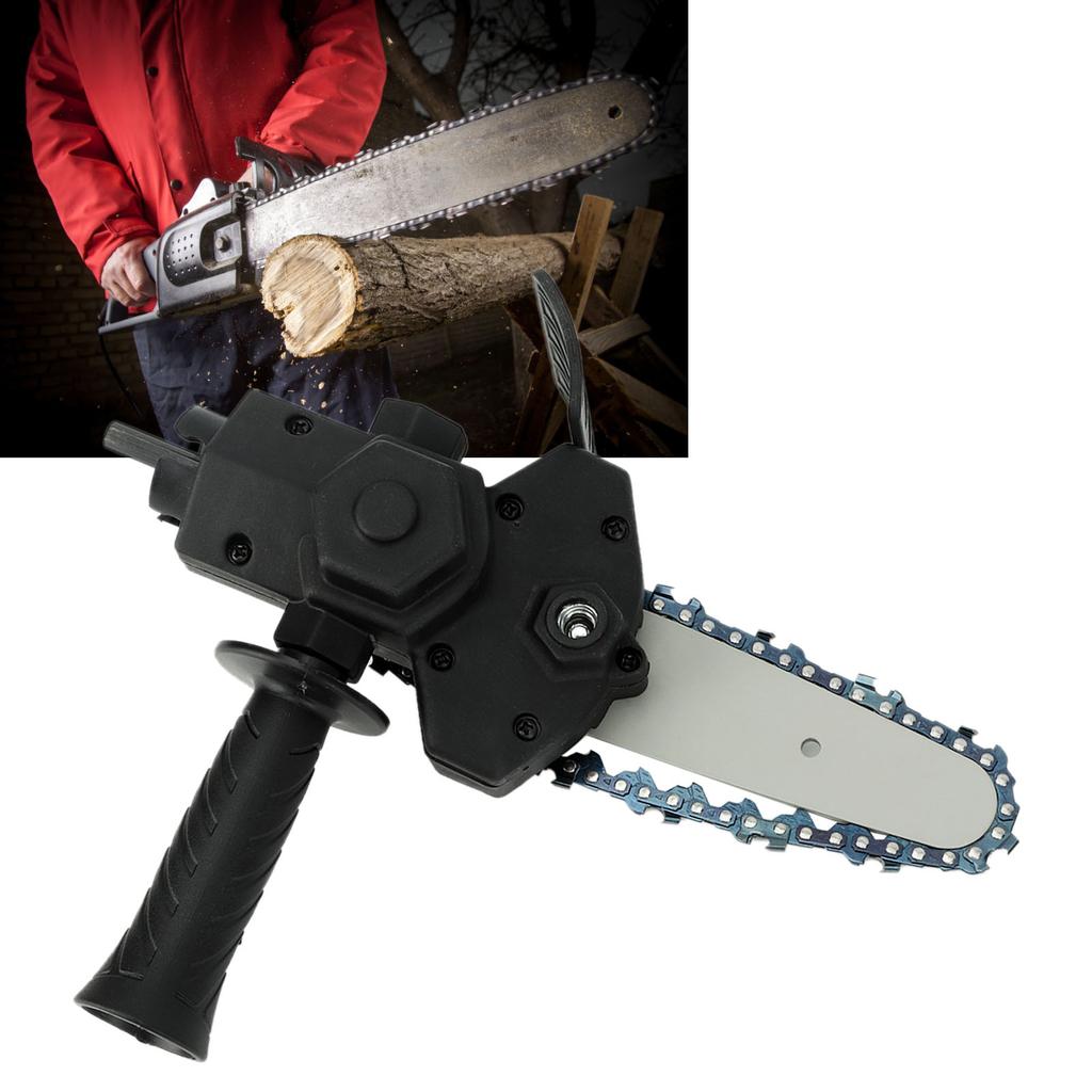 Chainsaw Attachment Electric Drill Modified To Chainsaw Attachment One Handed Electric Chain Saw for Wood Cutting