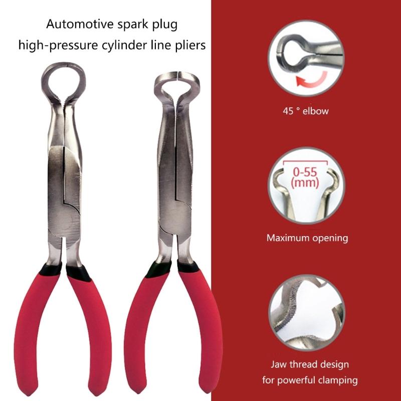 Car Wire Pliers Steel Wire Pliers Long Nose Hose Plier Hose Grip Plier Convenient Tool for Repairs and Home Project