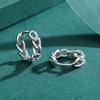 Tancise 925 Sterling Silver Zircon Earrings Drop Earrings For Women Wedding Party Gifts