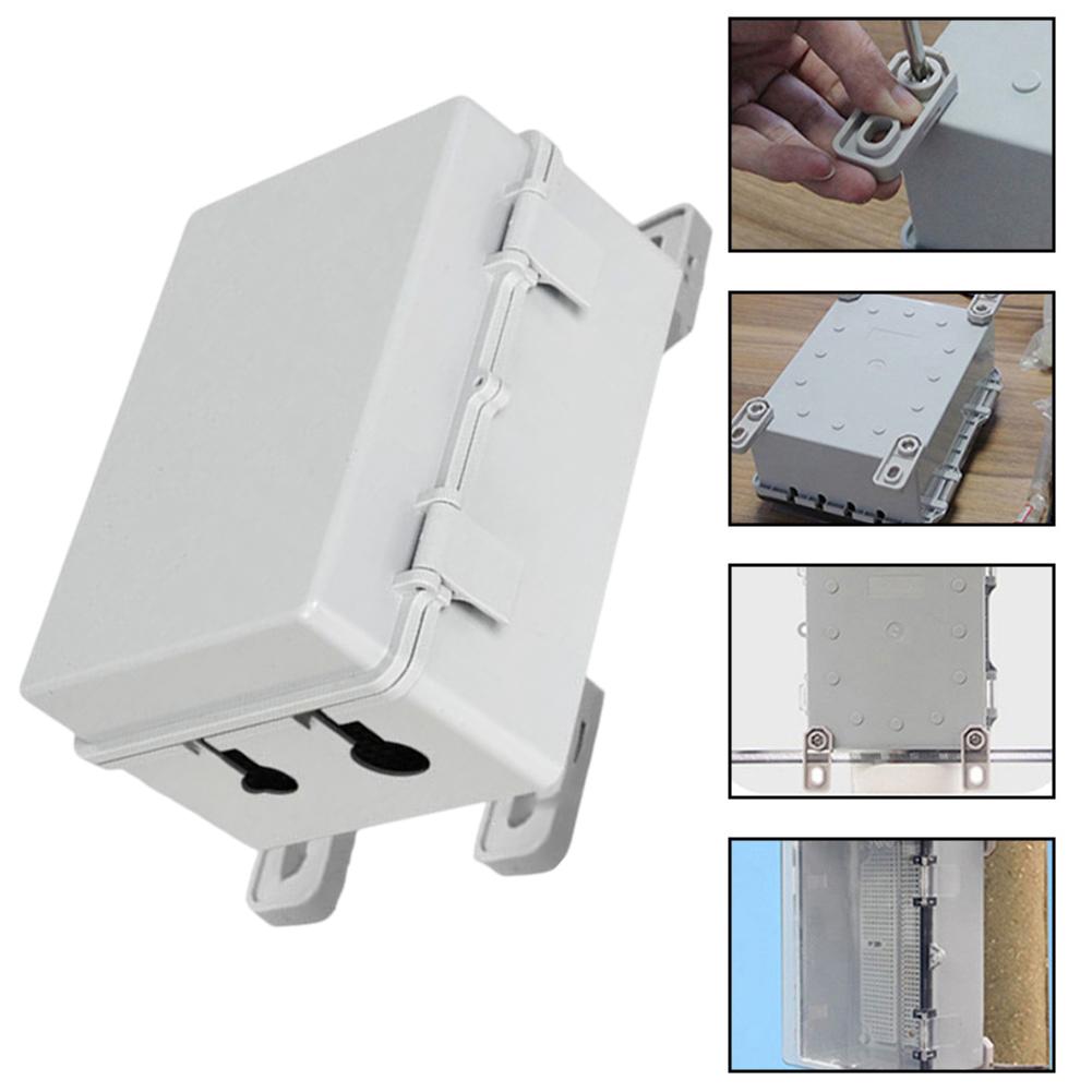 Reliable Outdoor Waterproof Box for Socket Protection Shockproof and Dustproof with Convenient Mounting Options