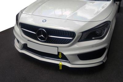 Calandre de pare-chocs (acier inoxydable) pourMercedes CLA C117 2013-2019