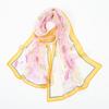 Elegant Design Chiffon Scarf Print Pattern Sun Protection Scarf New Shawl Wrap  Women Wear