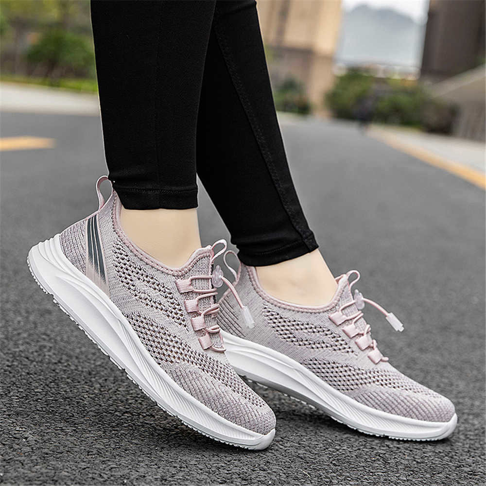 Grey Breathable Womens Cream Boots Exercise Shoes White High Sneakers Sport Trend Genuine Brand Trend Teniz Brand Name