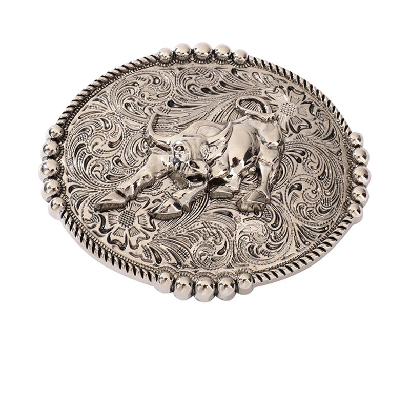 

Boucles de ceinture en alliage métallique pour hommes,accessoires de ceinture faits à la main, bricolage, Style Cowboy occidental Rock