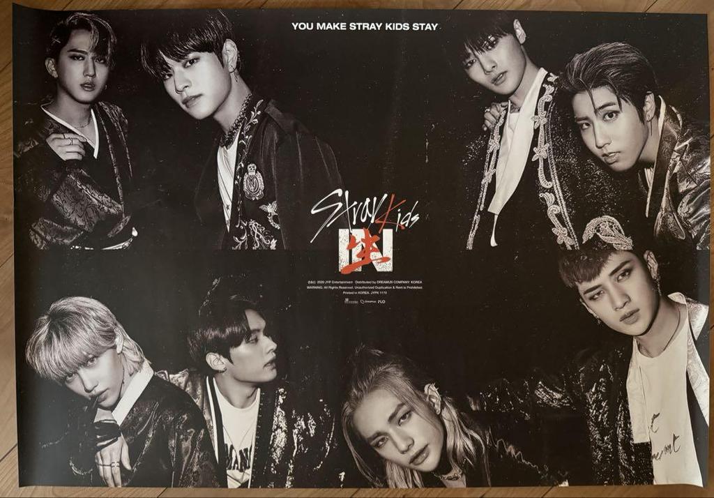 [USED] Straykids CIRCUS autographed poster