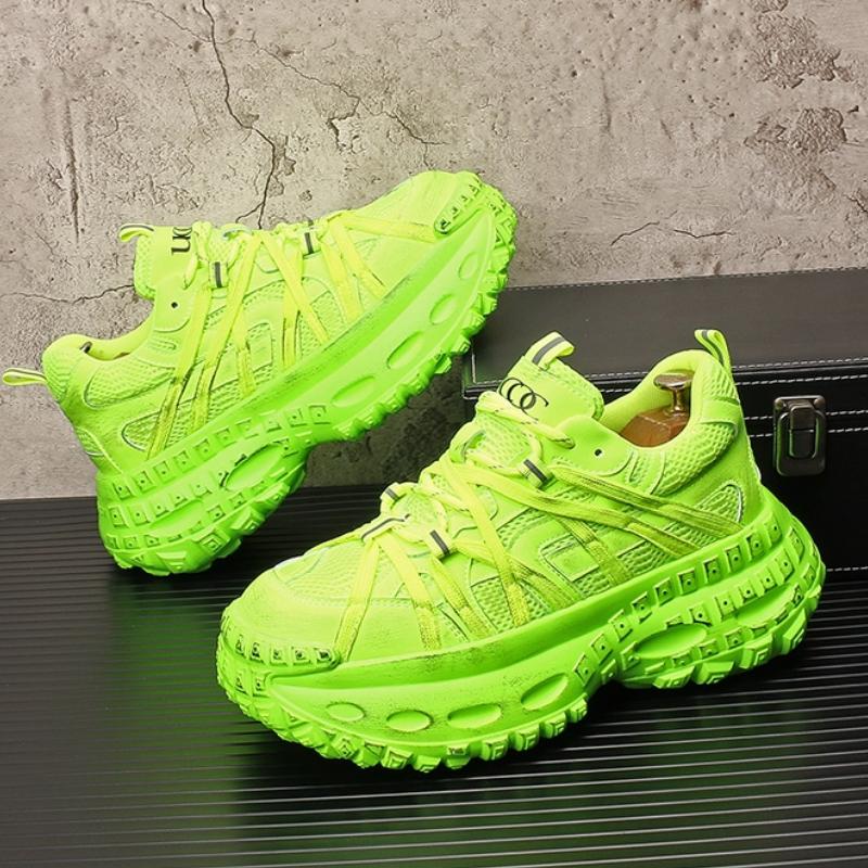 Fashion Retro tire shoes, Paris dad shoes, comfortable and breathable mesh men's shoes, inner sports casual shoes  b33