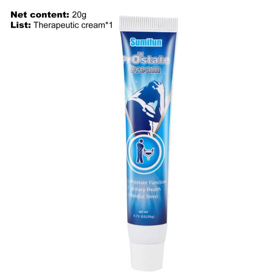 Yousheng 20g Prostate Cream Non-Irritating Decrease Dysfunction Natural Extract Prostatitis Treatment Ointment Recovery Plaster for Male