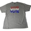 Vote Politics USA T Shirt 2024 Sunglasses Red White Blue Adult XL TG EG