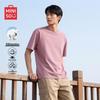 MINISO Men's Summer Heavyweight Pure Cotton Half Sleeve T-Shirt