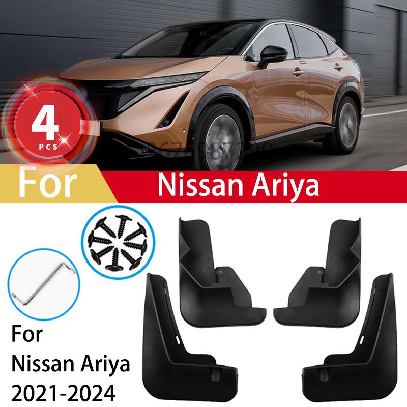 

For Nissan Ariya 2026 2026 2026 2026 Mud Flaps Guards Front Rear Fender MudFlaps Mudguards Auto Car Accessories