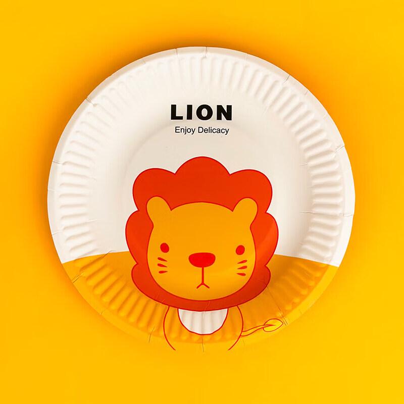 Qiwei Disposable Cartoon Paper Plates