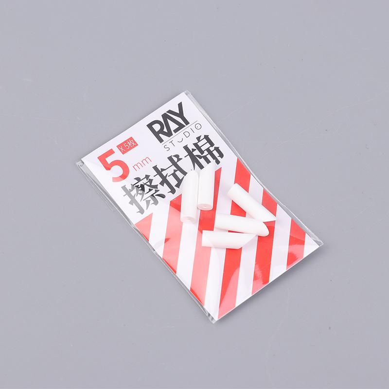 Metal Wiping Stick Seepage Cleaning Swab With Replace Wiping Cotton Tips For Model Hobby Panel Liner Cleaning Stick