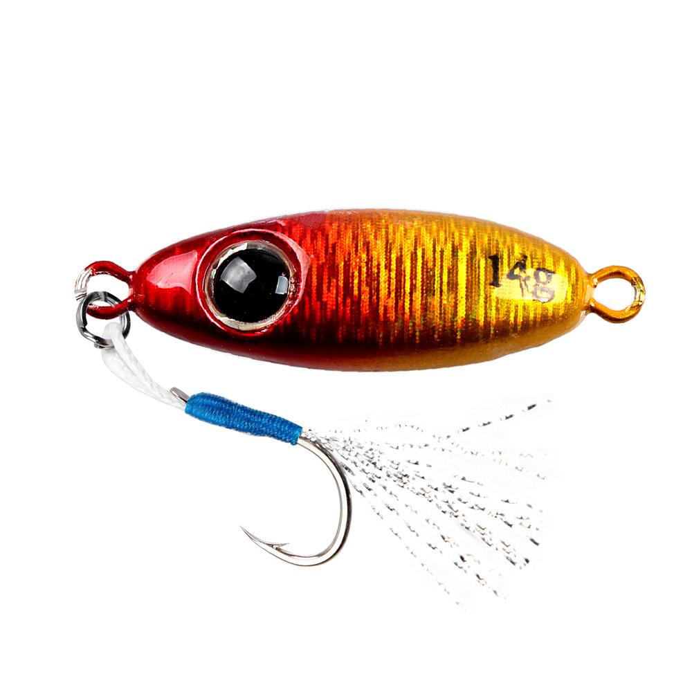 

Lure Bait Metal Jig Laser Big Eye5.5g17gSea Fishing Bass Red Snapper Long Casting Special Bait 5.5g