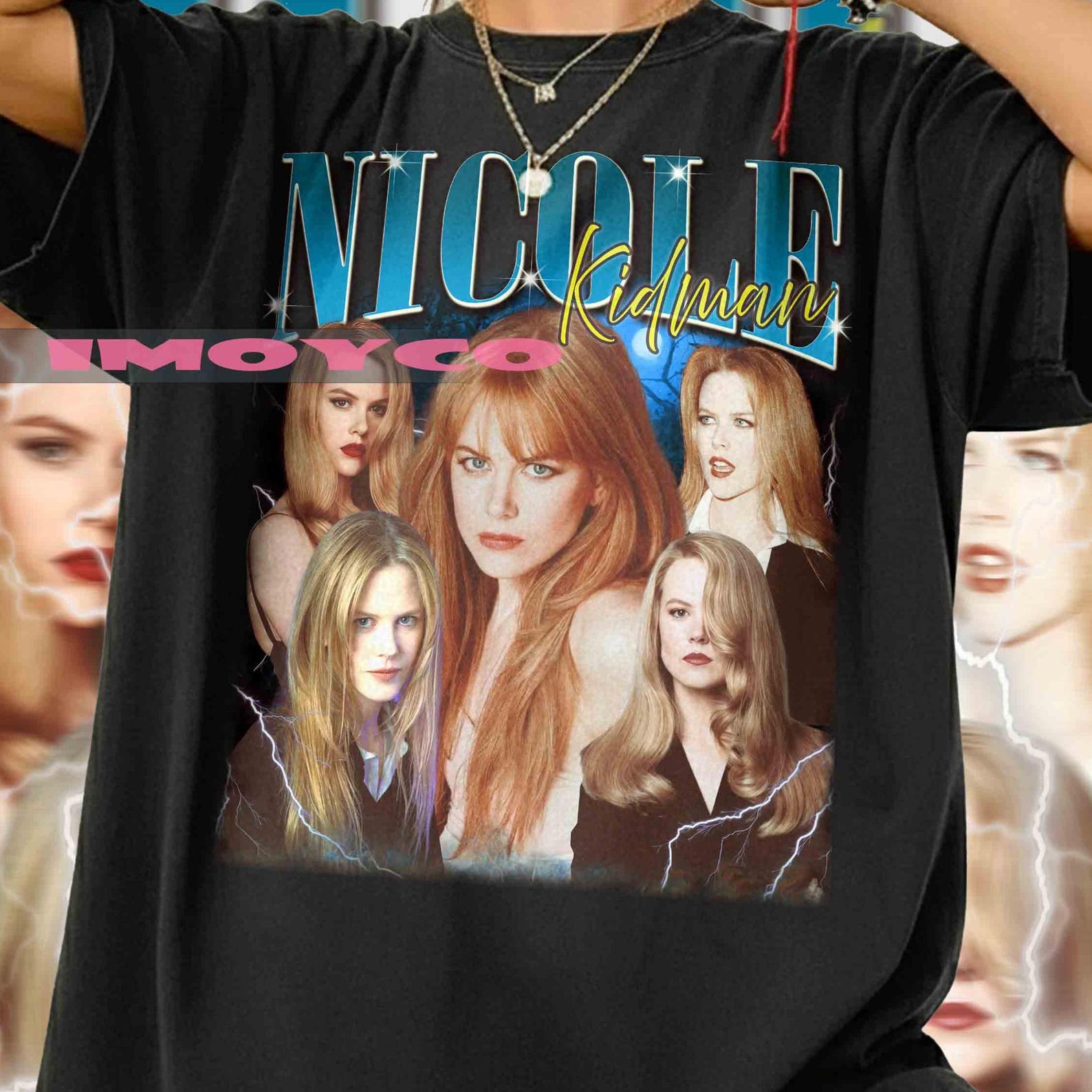 Vintage Nicole Kidman Shirt, Nicole Kidman T-shirt, Nicole Kidman Merch, Nicole Kidman Sweater, Nicole Kidman Tshirt, Nicole Kidman Fan Tee L