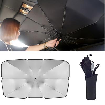 Car Windshield Sunshade Umbrella Type Sun Shade for Car Window Summer Sun Protection Heat Insulation Cloth for Car Front
