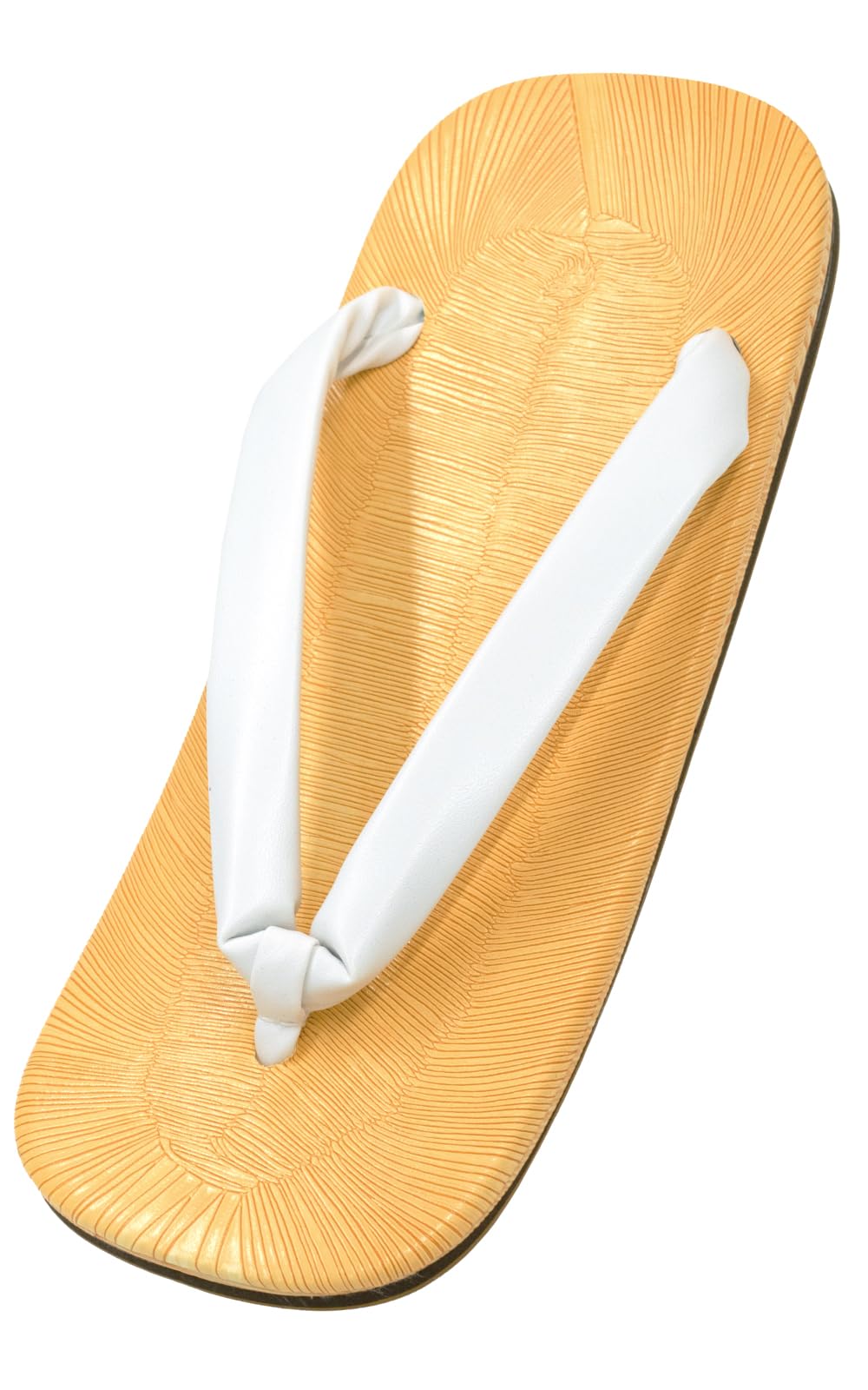 

[Ai-Ai] Geta Sandals, Lightweight Sole, White Straps, Tatami Surface, A Classic for Festivals, Shrines, and Temple Work (L)