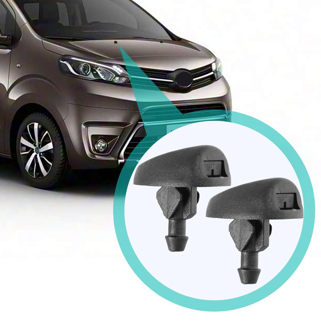 1 Pair 6438V8 Front Windshield Wiper Washer Jet Nozzle For Citroen C1 C2 C3 C4 SAXO XSARA DISPATCH SPACE TOUR Fiat 106 107 205