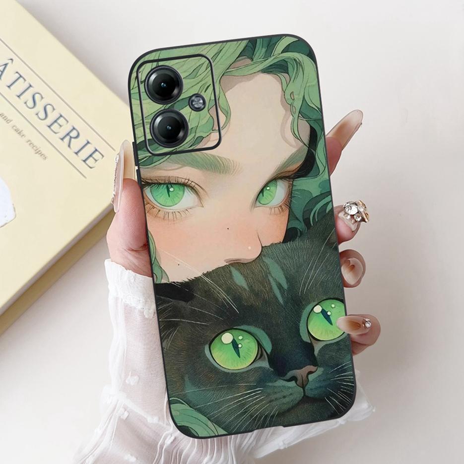 For Motorola Moto G14 G24 G34 Case Fashion Cartoon Cover Soft TPU Phone Case For Motorola G14 Moto G24 G34 MotoG24 MotoG34 Shell