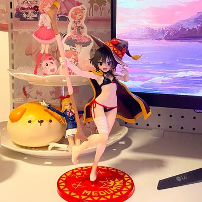 KonoSuba: Dievo Palaiminimas Šiam Nuostabiam Pasauliui! Megumin Didžioji Ragana Maudymosi Kostiumas Gražios Merginos Figūrėlė Modelis Ornamentas Dovana