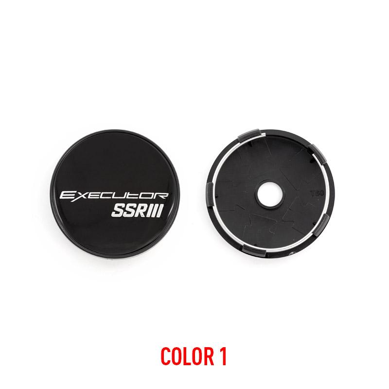 

4PCS/lot 60MM EXECUTOR SSR Car Wheel Center Hub Caps Car Emblem Badge Logo Wheel Center Cap label car styling accessories