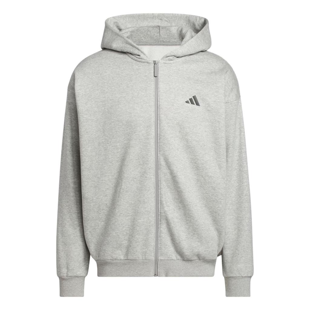 adidas Giacca Sportiva con Cappuccio e Zip a Vestibilità Ampia da Basket Unisex Giacche KB7562