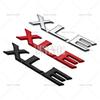 RE02Car Styling 3D LE XLS XLE Car Metal Alloy RearTrunk Fender Adhesive Badge Body Tailgate Displaceme Emblem For Toyota Sienna