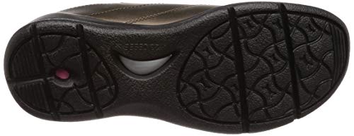 Asahi Walking Shoes with Zipper, Lightweight, L511, Bronze, 25.0 cm, 4E