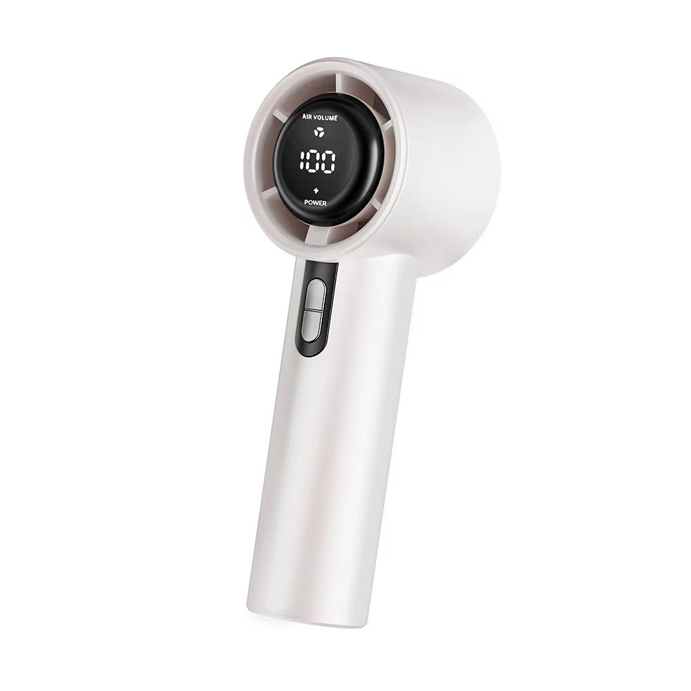 

USB Rechargeable Personal Cooling Fan Ultra-Quiet Small Electric Fan Concert белый