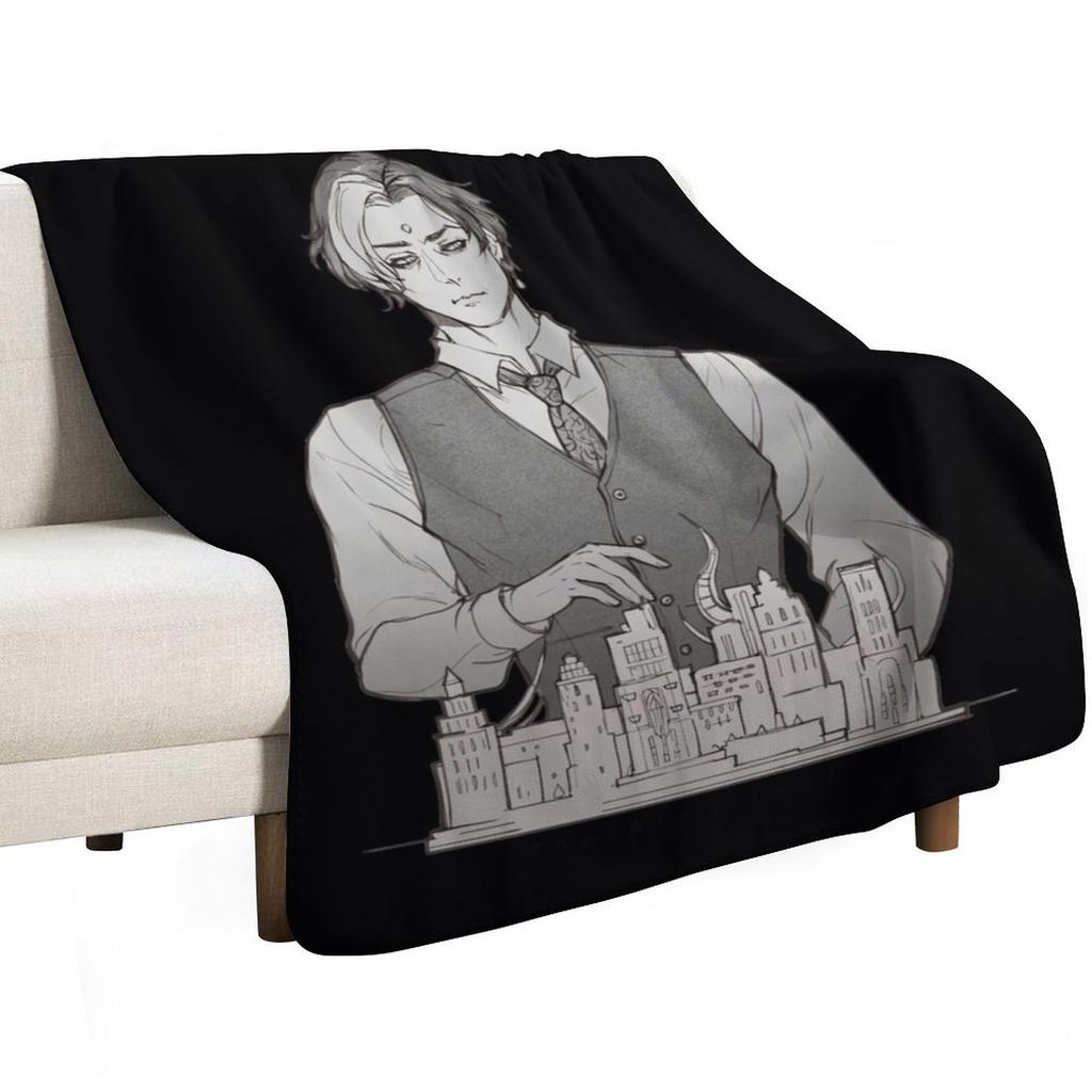 Emet-selch - The Architect \t Throw Blanket Color Fast Cozy Throw Blanket