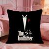The GGodfather Movie Cushion Cover Premium Comfort Reversible Pillow Cove Two In One Design For Any Room  Car Interior