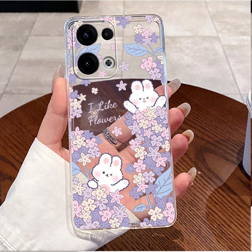 Hülle Für OPPO Reno13 Reno 13 Pro 5G Luxus Süßes Herz Hase Lustige Hülle OPPO Reno 13 13Pro Reno13Pro 5G Klare Weiche Handyhülle